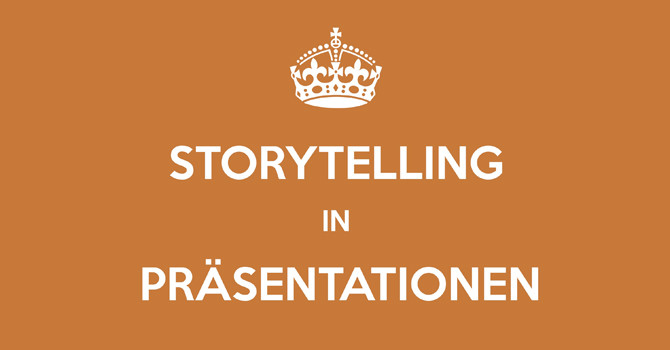 Storytelling in Präsentationen von Caroline Kliemt